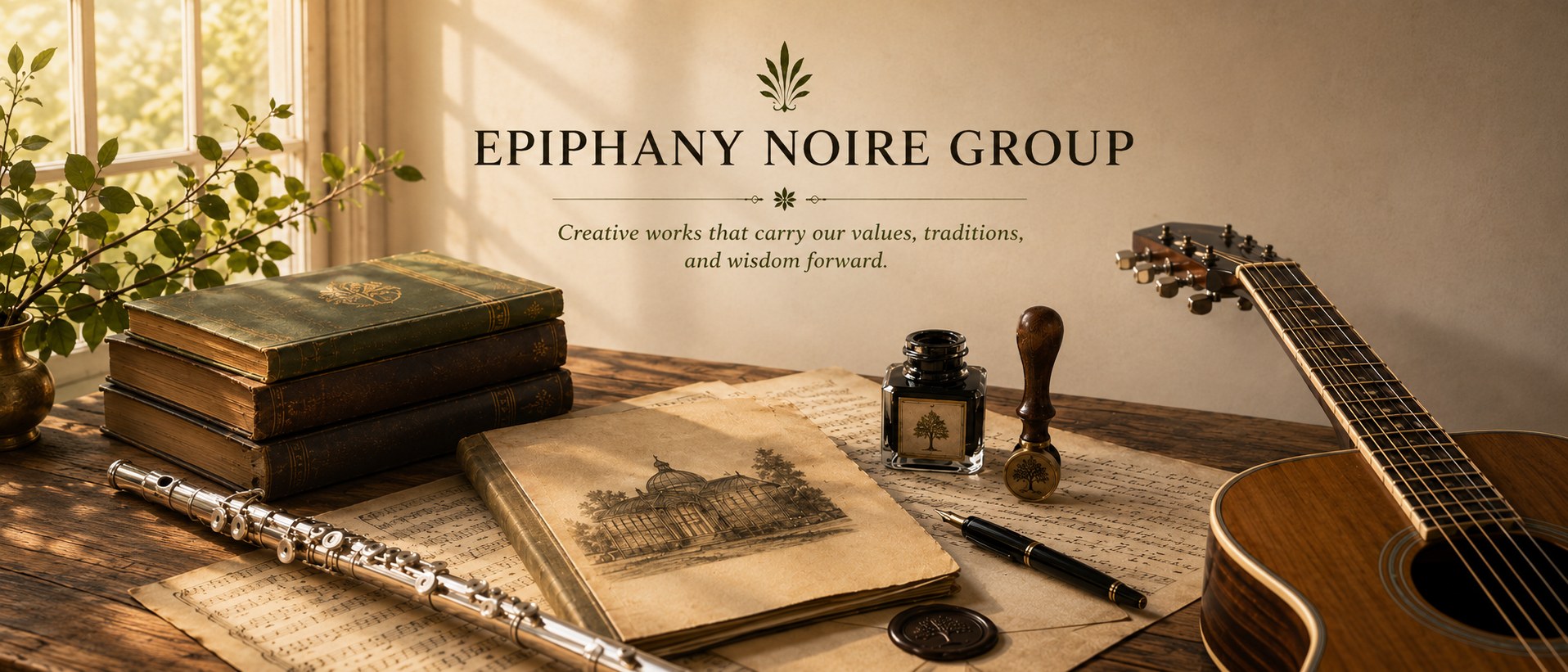 Epiphany Noire Group — creative works that carry our values, traditions, and wisdom forward.